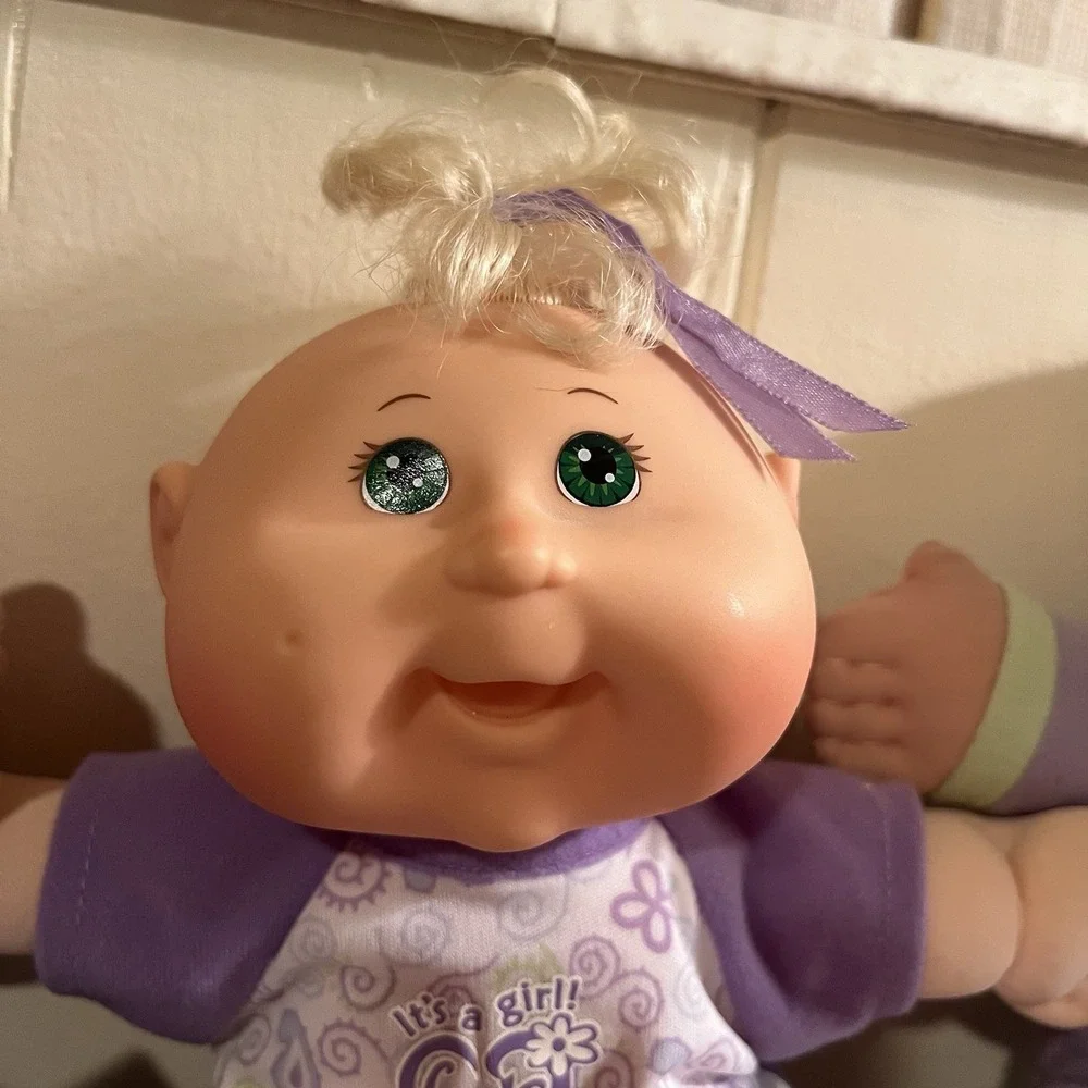 Lot of 3 Cabbage Patch Kids Plush Baby Dolls 2006 2008 Play Along Celebrate CPK